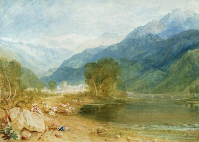Bonneville, Savoy by Joseph Mallord William Turner